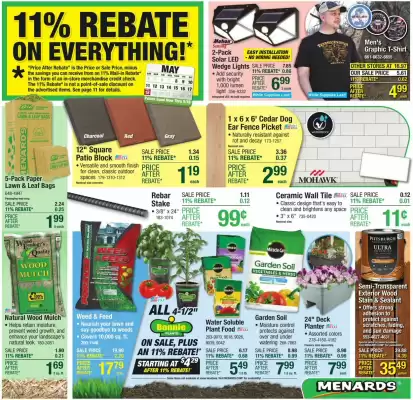 Menards Weekly Ad (valid until 18-05)