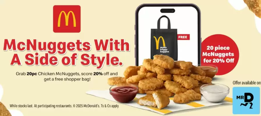 McDonald's catalogue (valid until 13-05)