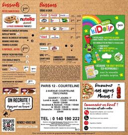 Catalogue La Boîte à Pizza page 4