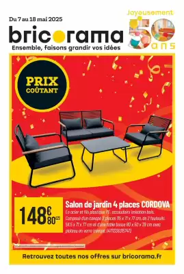 Catalogue Bricorama (valable jusqu'au 18-05)