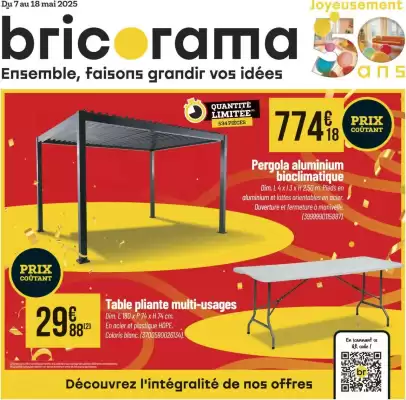 Catalogue Bricorama (valable jusqu'au 18-05)