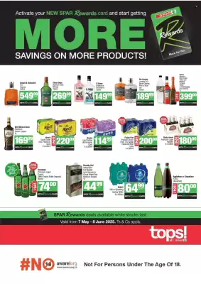 Spar Tops catalogue (valid until 8-06)