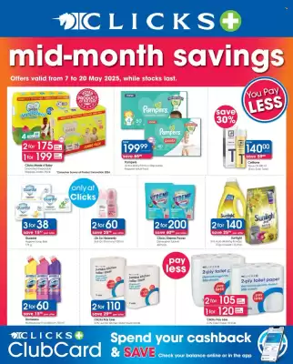 Clicks catalogue (valid until 20-05)