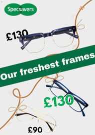 Specsavers leaflet Page 1