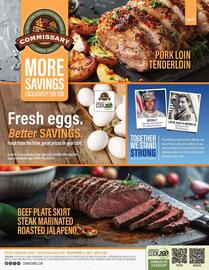 Commissary Weekly Ad Page 1