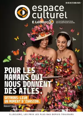 Catalogue E.Leclerc Espace Culturel (valable jusqu'au 25-05)