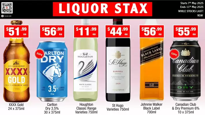 Liquor Stax catalogue (valid until 11-05)