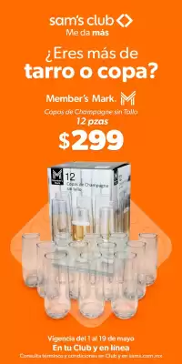 Catálogo Sam's Club (válido hasta 19-05)