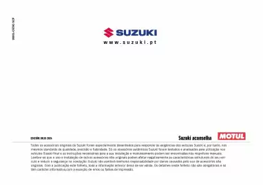 Folheto Suzuki Página 12