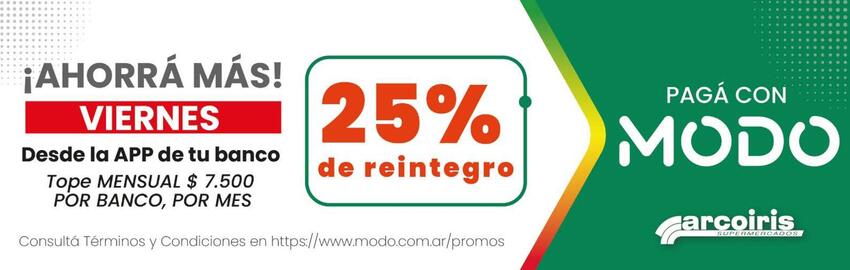 Catálogo Arcoiris Supermercados semana 19 Página 1