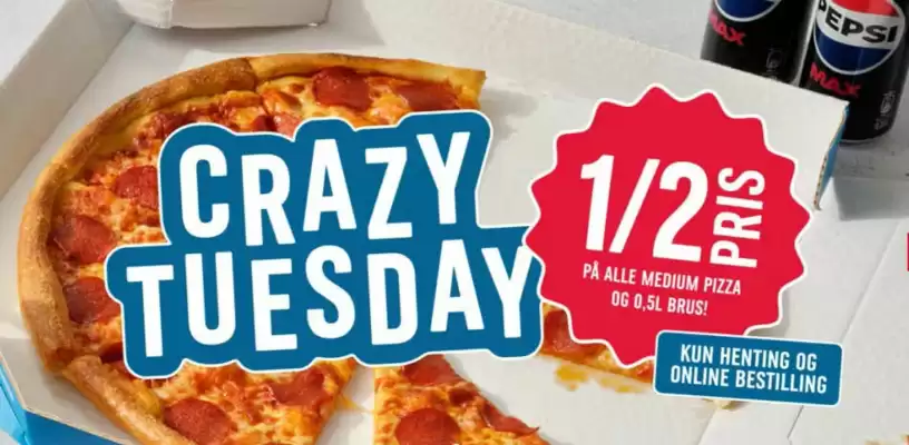 Domino's Pizza Kundeavis (gyldig til 13-05)
