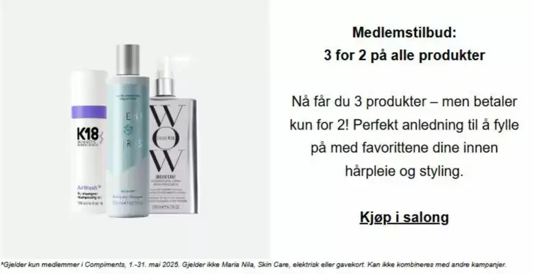 Nikita Hair Kundeavis (gyldig til 31-05)