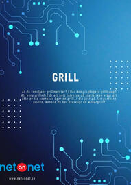 NetOnNet reklamblad | Grill Sida 1