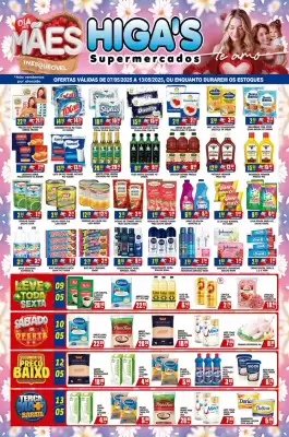 Catálogo Higa's Supermercado (válido até 13-05)