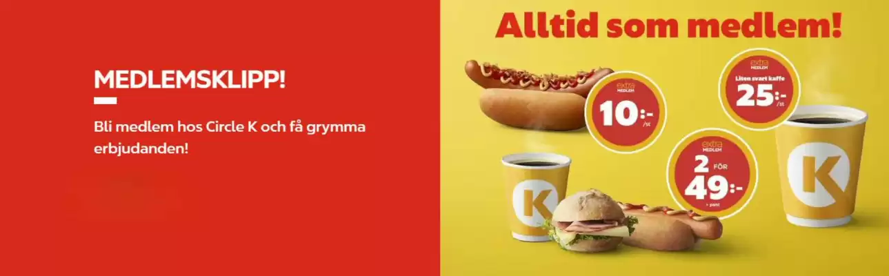Circle K reklamblad (giltig till och med 13-05)