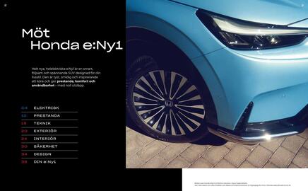 Honda reklamblad Sida 2