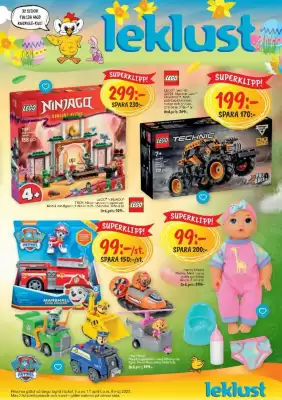Leklust reklamblad (giltig till och med 8-05)