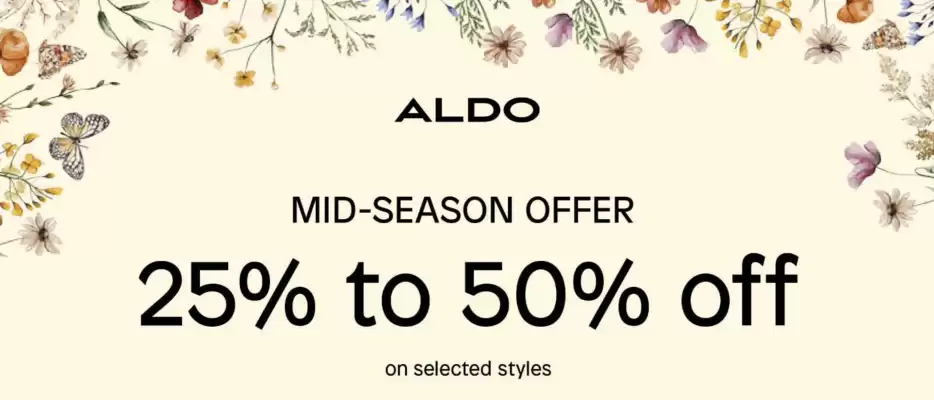 Aldo catalogue (valid until 13-05)