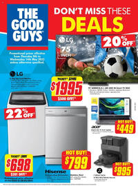 The Good Guys catalogue week 19 Page 1