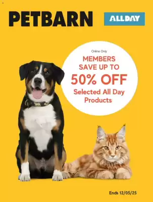 Petbarn catalogue (valid until 12-05)