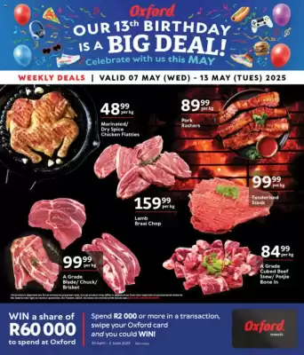Oxford Freshmarket catalogue
