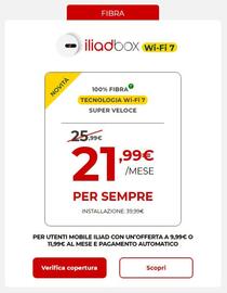 Volantino iliad Pagina 1