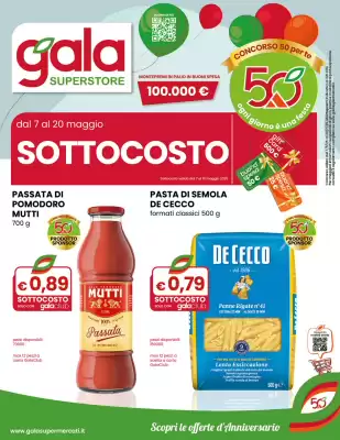 Volantino Gala Superstore (valido fino al 20-05)