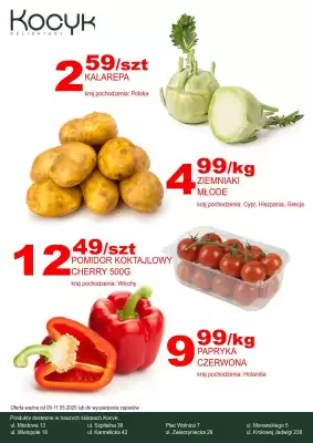 Delikatesy Kocyk gazetka (ważność do 11-05)