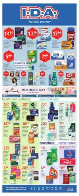 IDA Pharmacy flyer (valid until 14-05)