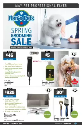 Ren’s Pets Depot flyer (valid until 14-05)