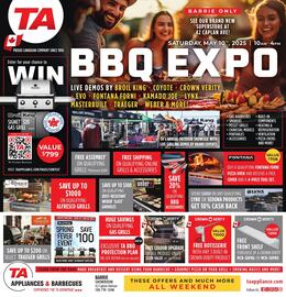 TA Appliances & Barbecues flyer week 19 Page 1
