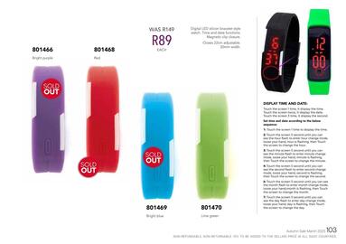 Honey Fashion Accessories catalogue Page 105