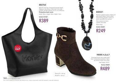 Honey Fashion Accessories catalogue Page 146
