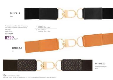 Honey Fashion Accessories catalogue Page 196