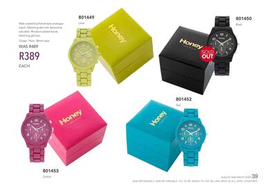 Honey Fashion Accessories catalogue Page 41