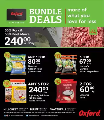 Oxford Freshmarket catalogue (valid until 13-05)