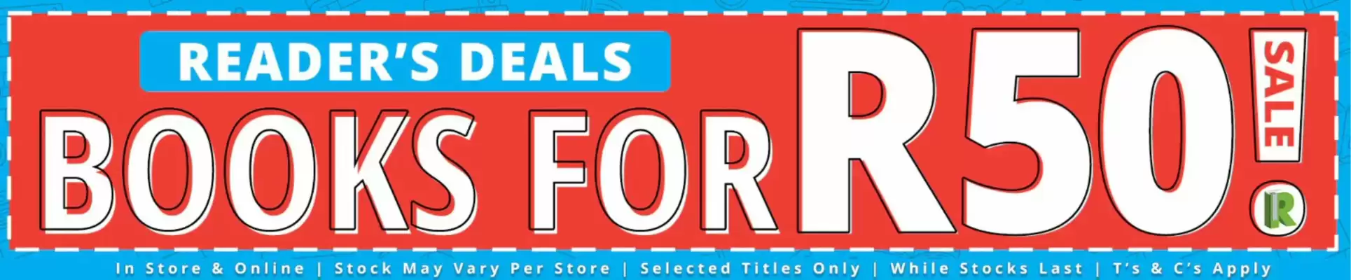 Readers Warehouse catalogue (valid until 13-05)