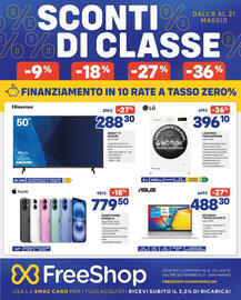 Volantino FreeShop Pagina 1