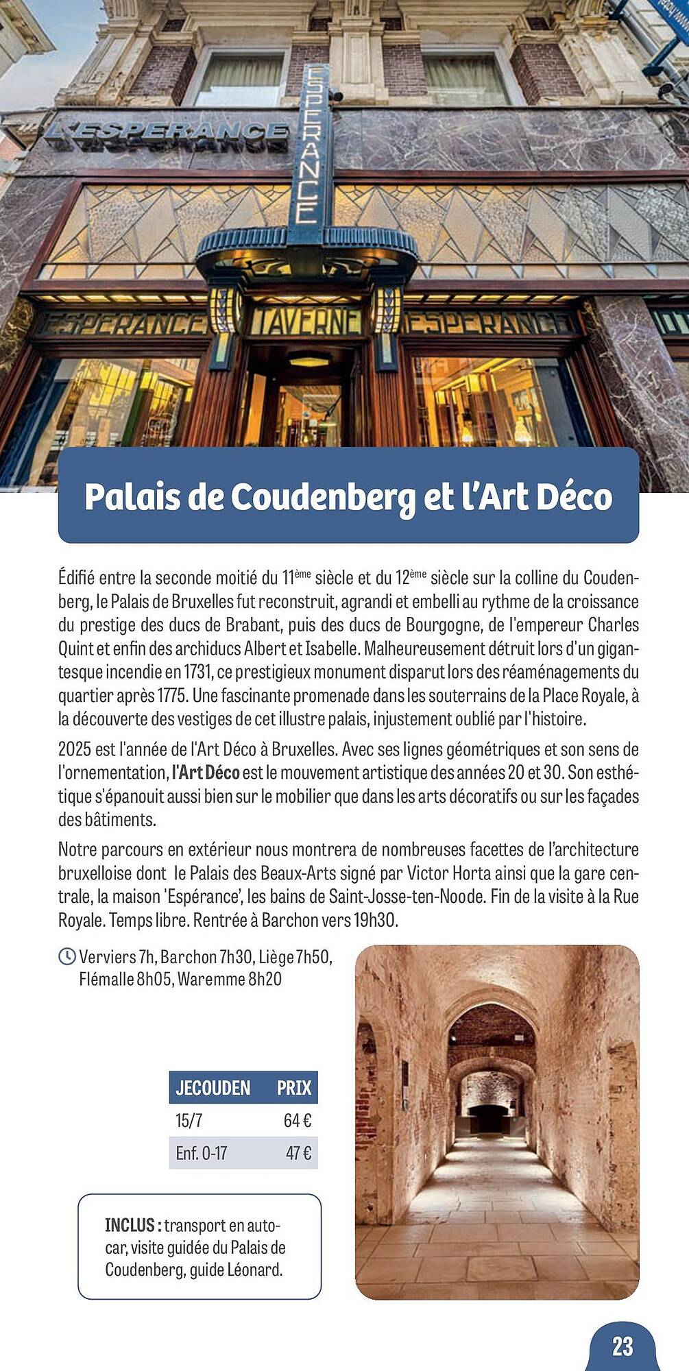 Voyages Leonard folder Pagina 23