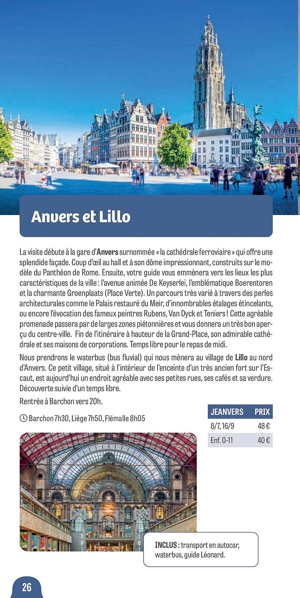 Voyages Leonard folder Pagina 26