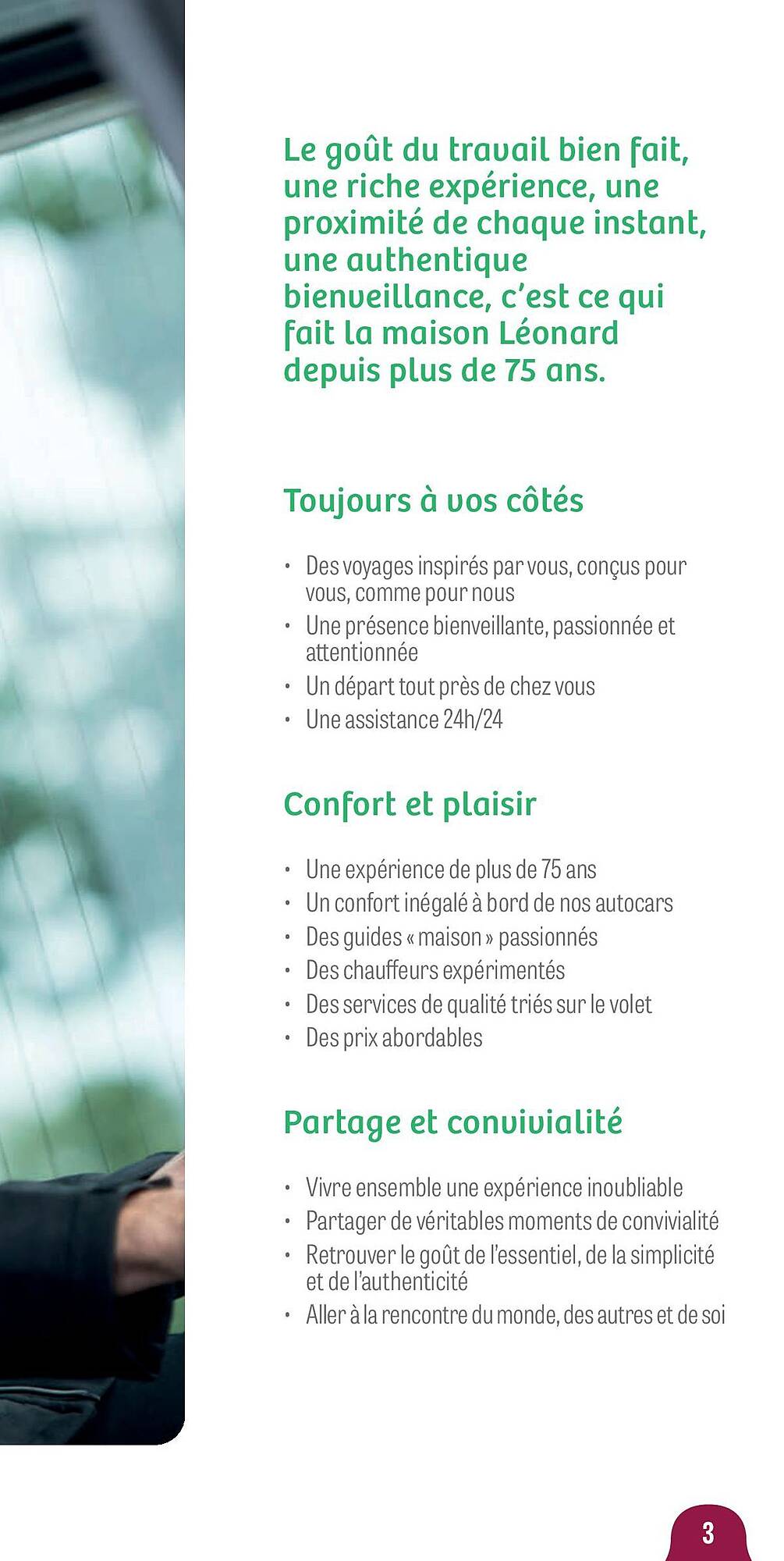 Voyages Leonard folder Pagina 3
