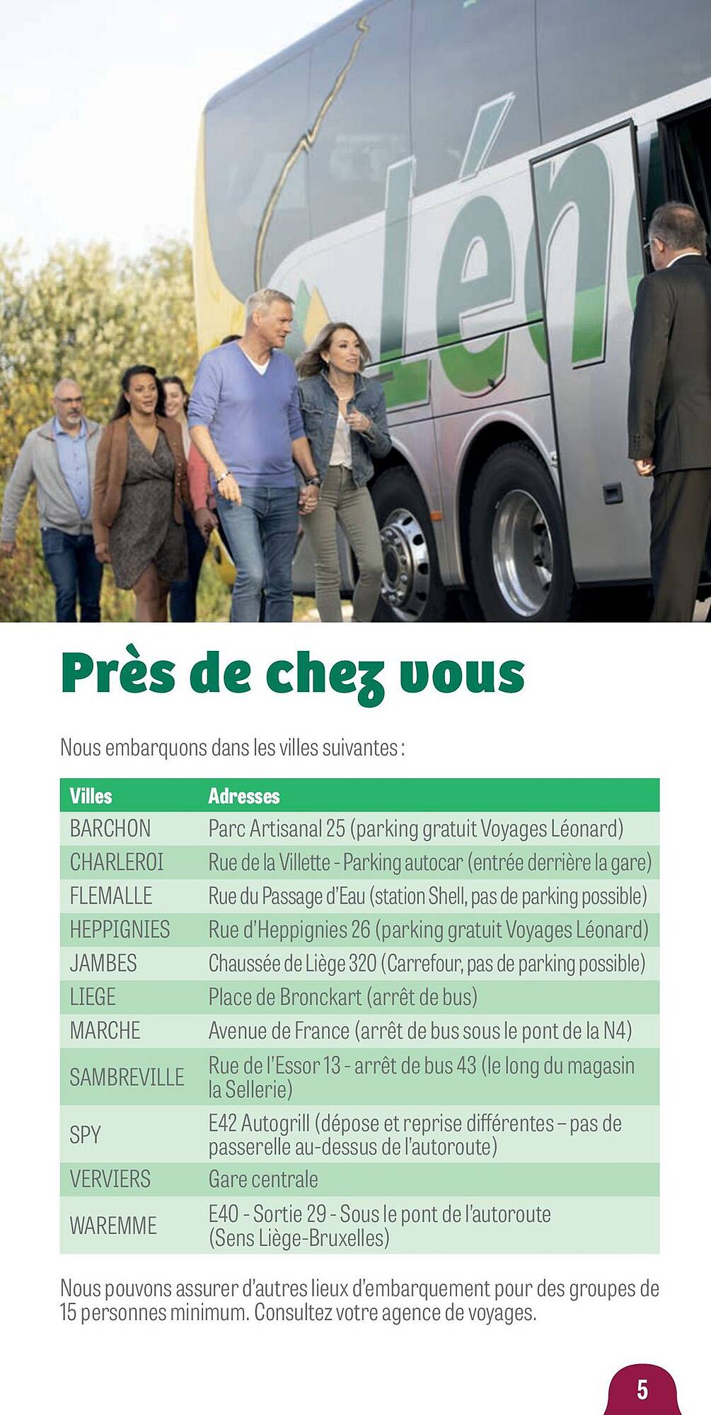 Voyages Leonard folder Pagina 5