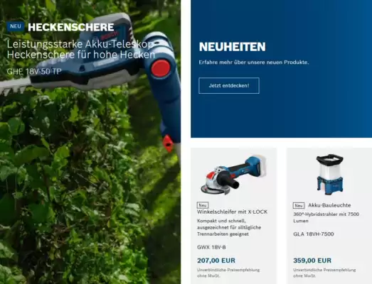 Bosch Professional Flugblatt (gültig bis 13-05)