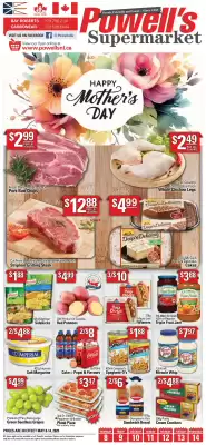 Powell's Supermarket flyer (valid until 21-05)