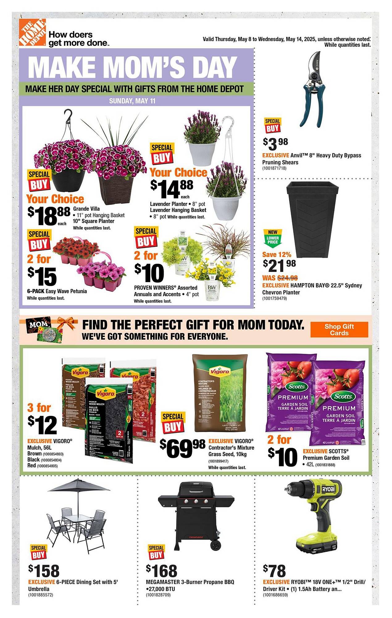 Home Depot flyer Page 1