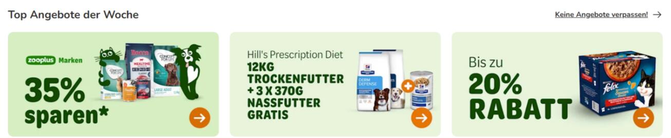 Zooplus Flugblatt woche 19 Seite 1
