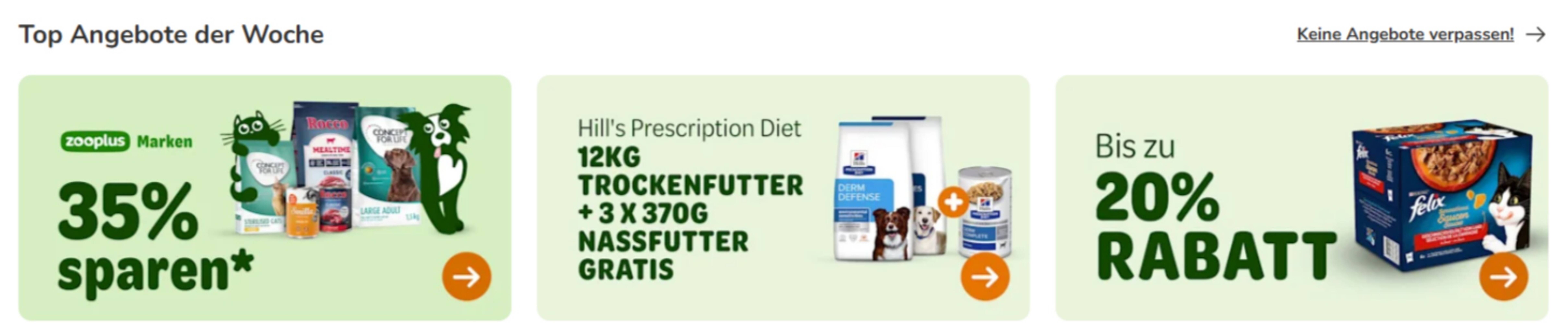 Zooplus Flugblatt woche 19 Seite 1
