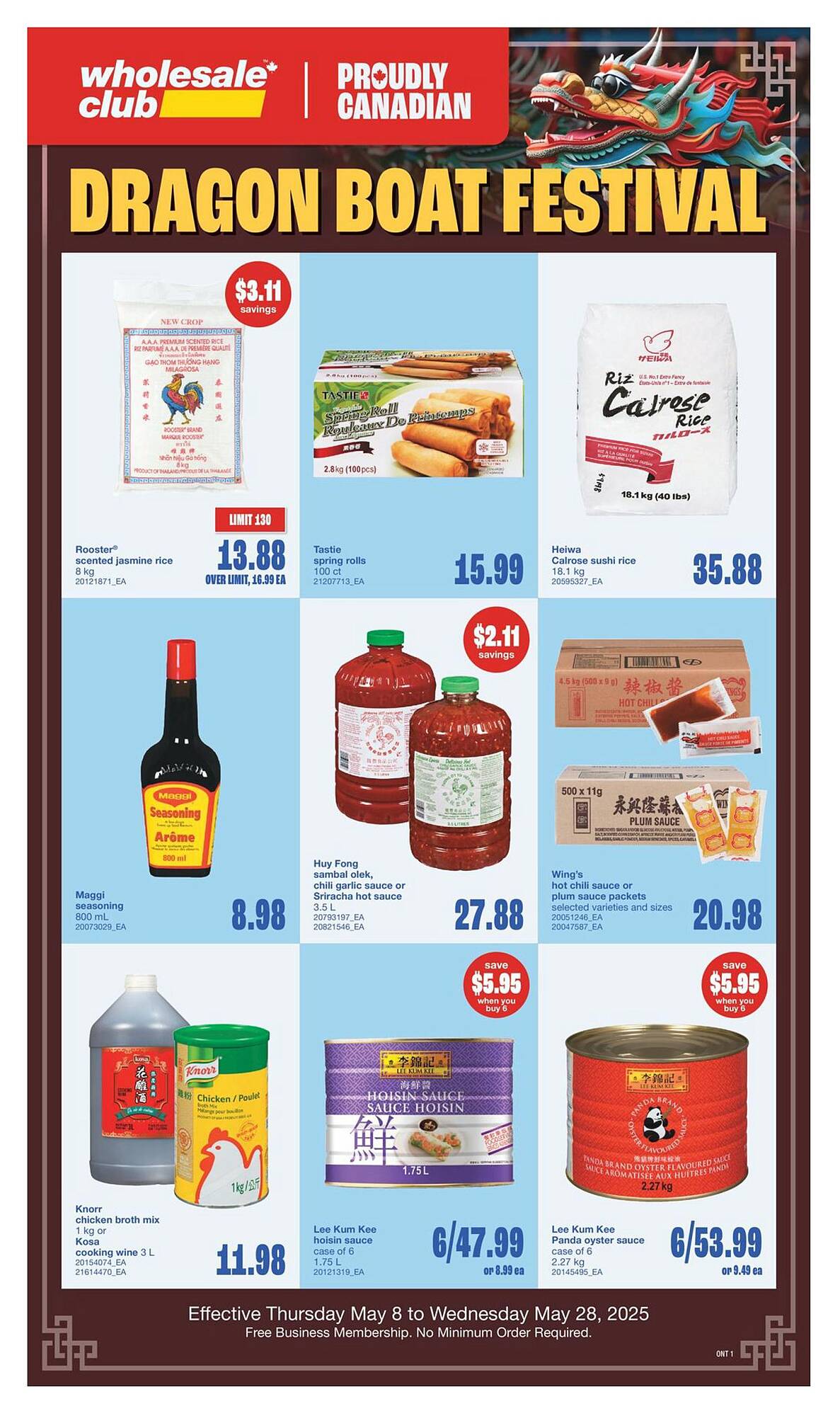 Wholesale Club flyer Page 1
