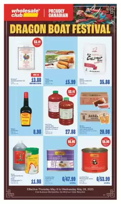 Wholesale Club flyer (valid until 21-05)