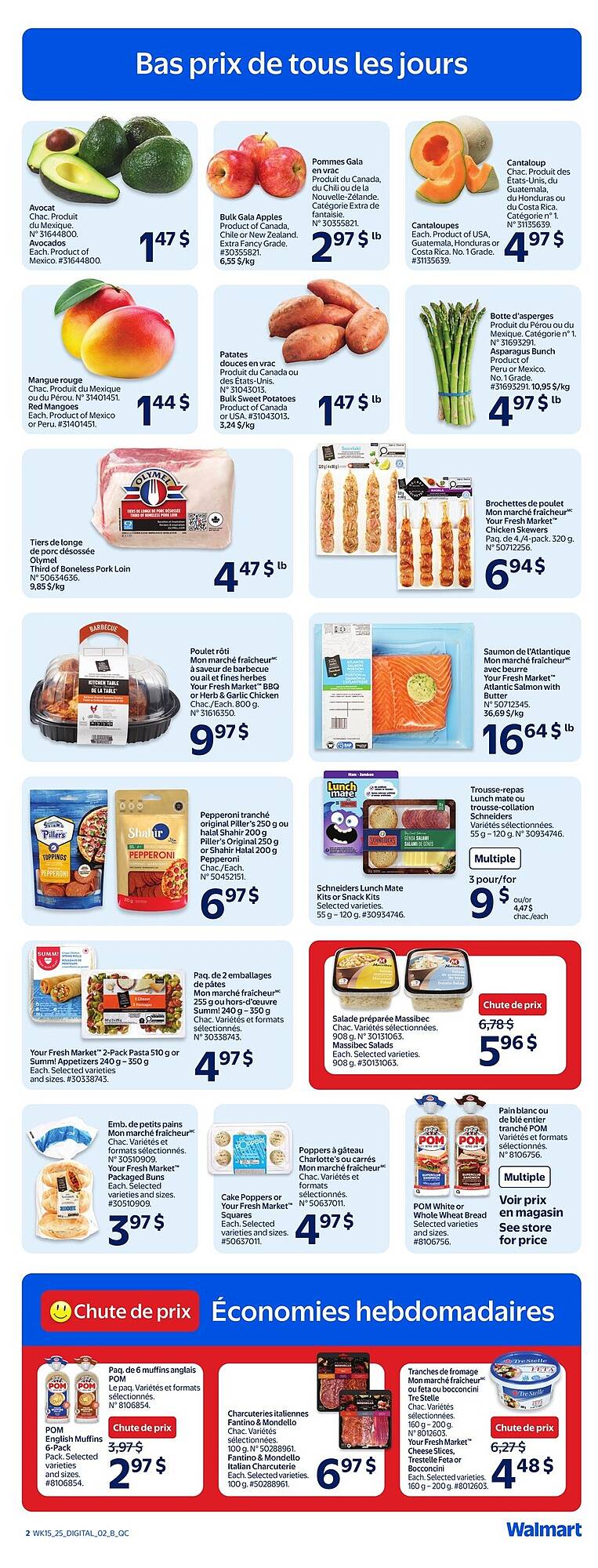 Walmart flyer Page 3